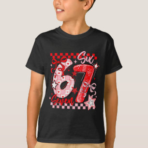 T-shirt La Saint-Valentin 67 Six Sept Cœurs Préparatoires 