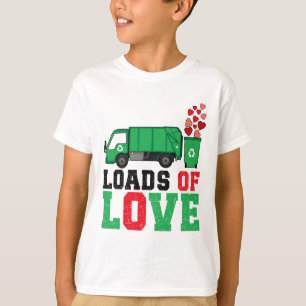 T-shirt La Saint-Valentin Chargement de Camion d'Amour