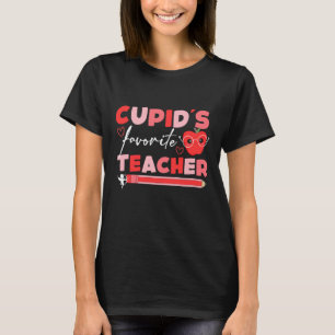 T-shirt La Saint Valentin de l'enseignant préféré de Cupid