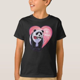 T-shirt La Saint-Valentin de l'ours panda