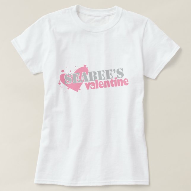 T-shirt La Saint-Valentin de Seabee (Design devant)