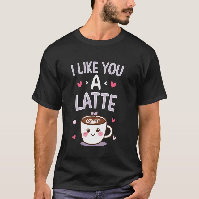 T-shirt La Saint-Valentin je t'aime beaucoup (Devant)