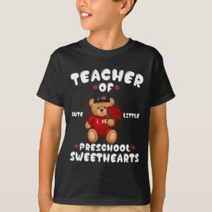 T-shirt La Saint-Valentin Professeur d'école maternelle po