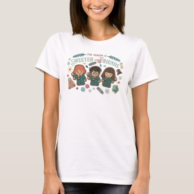 T-shirt La saison est plus douce avec des amis (Devant)