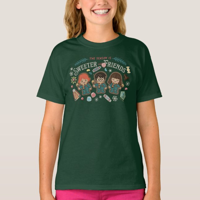 T-shirt La saison est plus douce avec des amis (Devant)