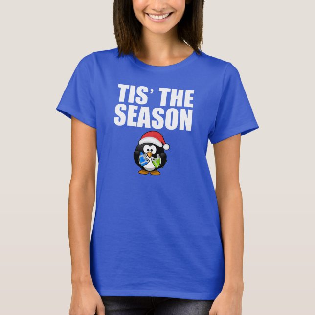 T-shirt La saison Père Noël (Devant)