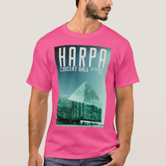 T-shirt La Salle De Concert Harpa De Reykjavik