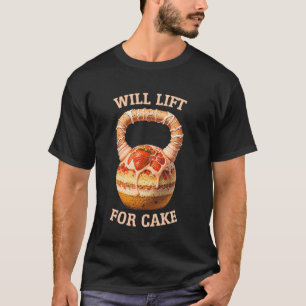 T-shirt La Salle De Fitness Kettlebell Entraînera Pour La 