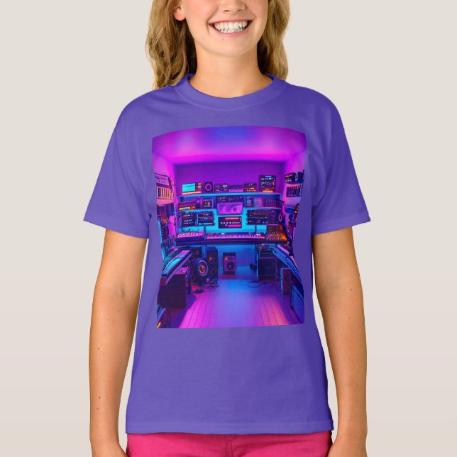T-shirt La salle de musique (Devant)