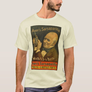 T-shirt La salsepareille d'Ayer naturelle