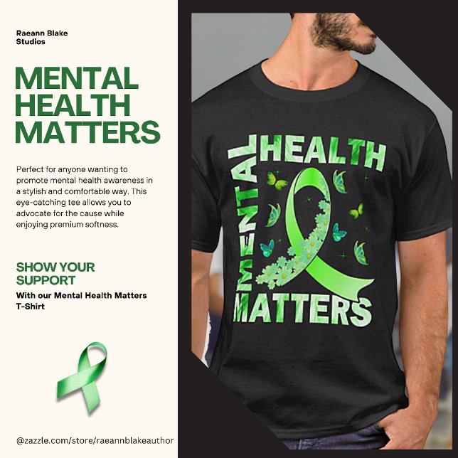 T-Shirt La santé mentale compte (Créateur téléchargé)