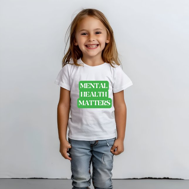 T-shirt La santé mentale est importante - Sensibilisation (Créateur téléchargé)