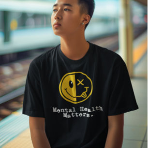 T-shirt La santé mentale, les enjeux, la sensibilisation à