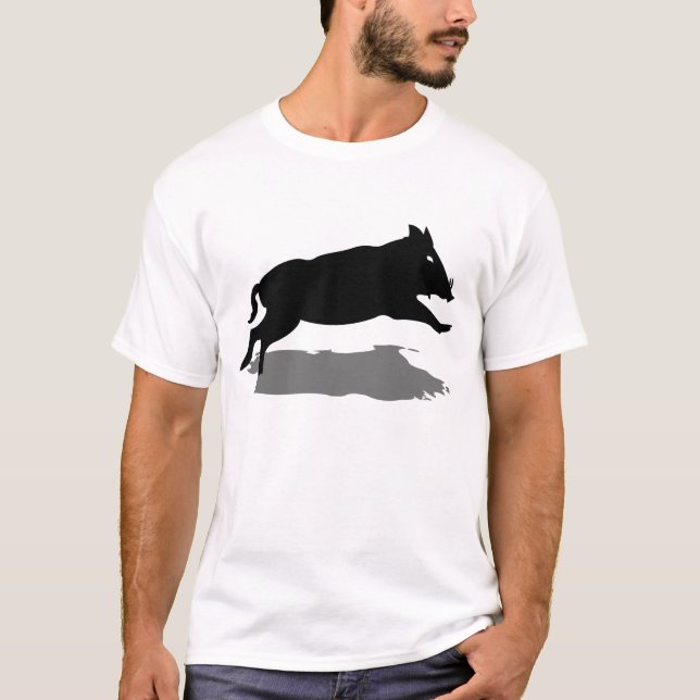 T-shirt La Sardaigne, Cinghiale - sanglier (T-shirt) (Devant)