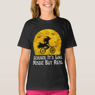 T-shirt la science c'est comme de la magie mais réelle