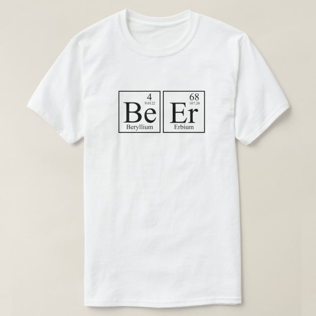 T-shirt La Science de bière (Design devant)