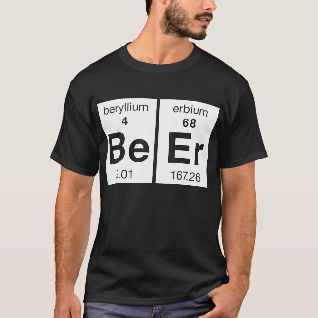 T-shirt La Science de la bière (Devant)