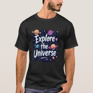 T-shirt La science de l'espace et des fusées pour les enfa