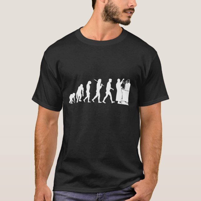 T-shirt La Science de recherches de chimie de chimiste de (Devant)