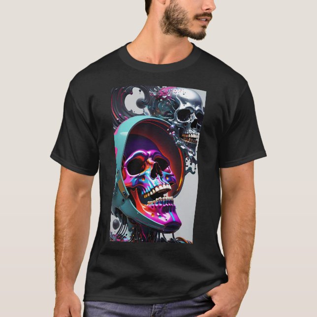 T-shirt La science du rire dans l'au-delà (Devant)