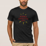 T-shirt La science éclairera le chemin<br><div class="desc">T.tishrt Science éclaire le chemin</div>
