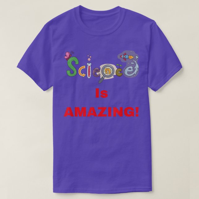 T-shirt La science est Extraordinaire (Design devant)