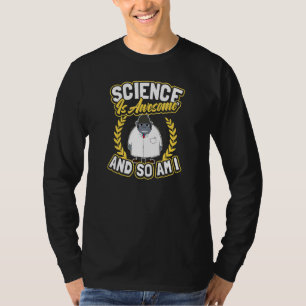 T-shirt La science est génial Gorilla Rocket Scientifique