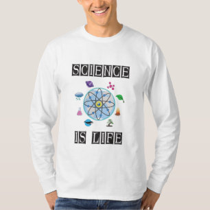 T-shirt La science est la vie
