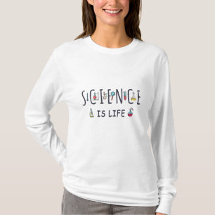 T-shirt La science est la vie