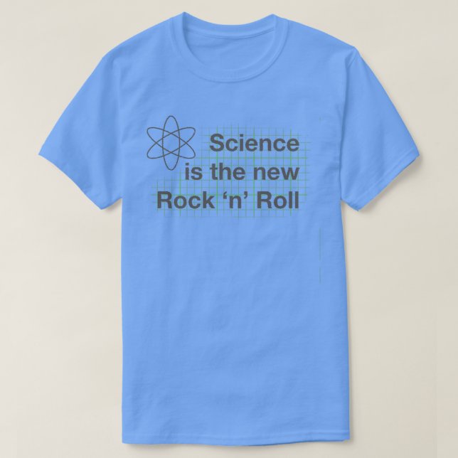 T-shirt La science est le New Rock n Roll (Design devant)