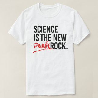 T-shirt La science est le nouveau punk rock