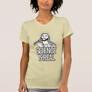 T-shirt LA SCIENCE EST RÉELLE - Jésus