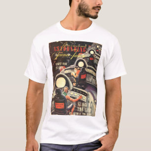 T-shirt La Science Fiction_ art stupéfiant de _Pulp en