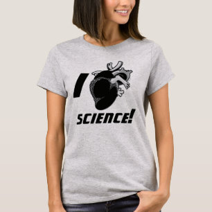 T-shirt La Science I (de coeur anatomique)