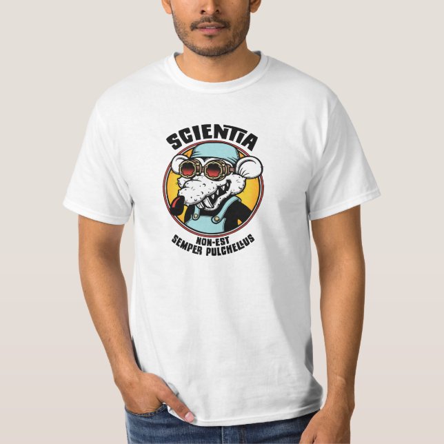 T-shirt La Science n'est pas toujours jolie (Devant)