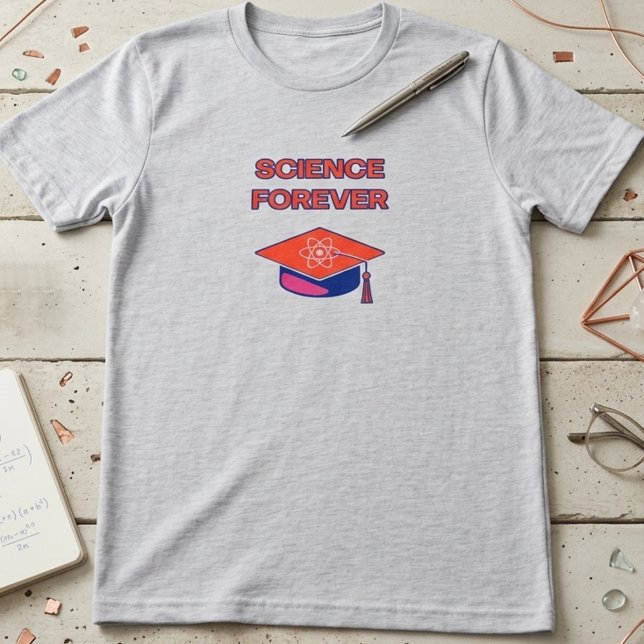 T-shirt La science, une passion éternelle pour la découver (Créateur téléchargé)