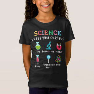 T-Shirt La science vous garde curieux