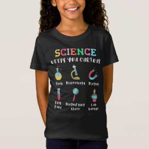 T-Shirt La science vous garde curieux