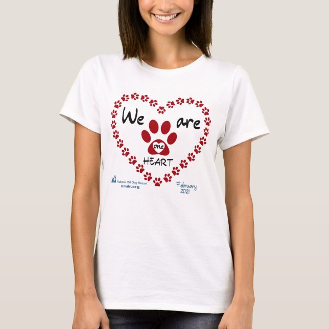 T-shirt La Secourt nationale du chien des moulins Nous som (Devant)