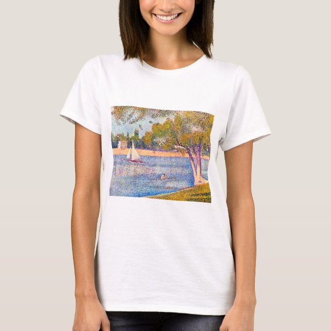 T-shirt La Seine à La Grande Jatte, Seurat (Devant)