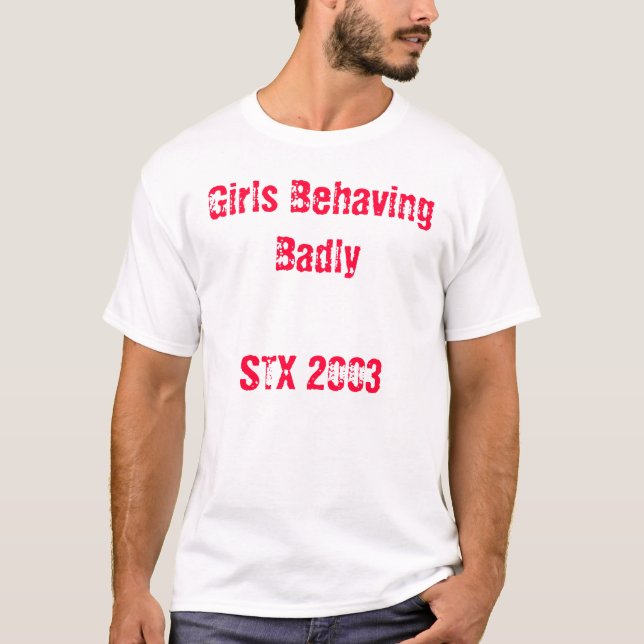 T-shirt la semaine de la fille (Devant)