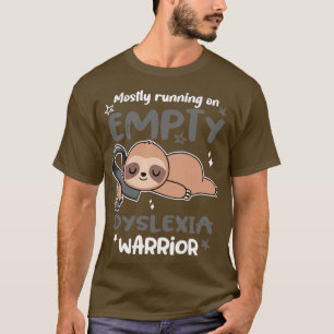 T-shirt La Sensibilisation À La Dyslexie Fonctionne Princi