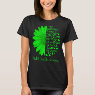 T-shirt La sensibilisation à la santé mentale est importan