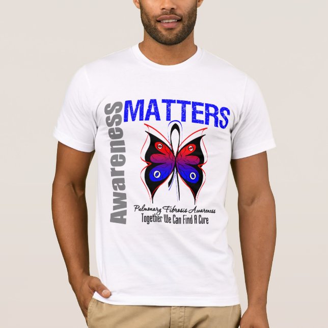 T-shirt La sensibilisation, c'est la fibrose pulmonaire de (Devant)