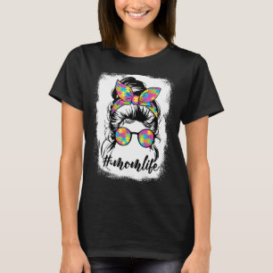 T-shirt La Sensibilisation sur l'autisme autistique Maman