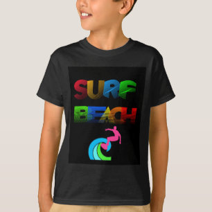 T-shirt La sérénité balnéaire, La plage paisible de Surf