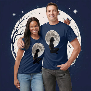 T-shirt La sérénité lunaire de l'harmonie
