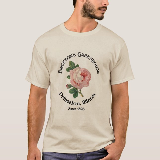 T-shirt La serre chaude d'Erickson (Devant)