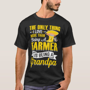 T-shirt La Seule Chose Que J'Aime Plus Que D'Être Agricult