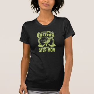 T-shirt la seule chose que j'aime plus que le golf est d'ê